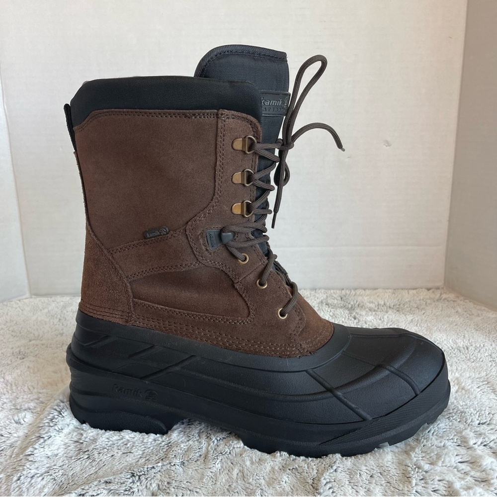 Kamik Nation Wide Insulated Waterproof Pac Boots for Men US Size 14